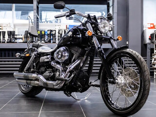 2014 Harley-Davidson Dyna Wide Glide, чёрный, 1100000 рублей, вид 1