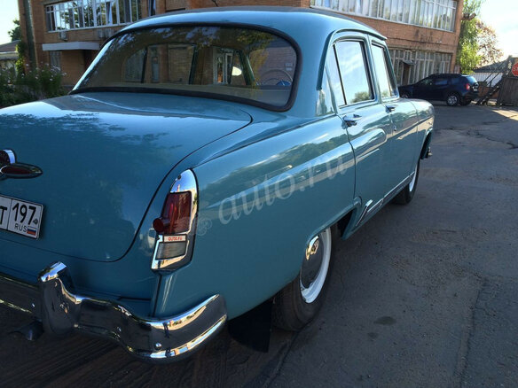 1962 ГАЗ 21 «Волга», голубой - вид 9