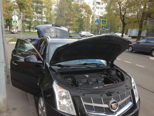 2011 Cadillac SRX II, чёрный - вид 6
