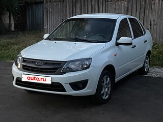 2012 Lada (ВАЗ) Granta I, белый, 380000 рублей, вид 1