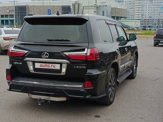 2012 Lexus LX 570 III Рестайлинг, чёрный, 4400000 рублей, вид 4