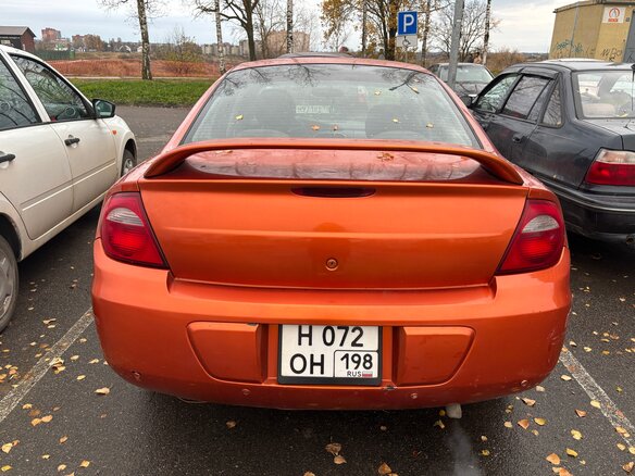 2002 Dodge Neon II, чёрный, 150000 рублей - вид 5