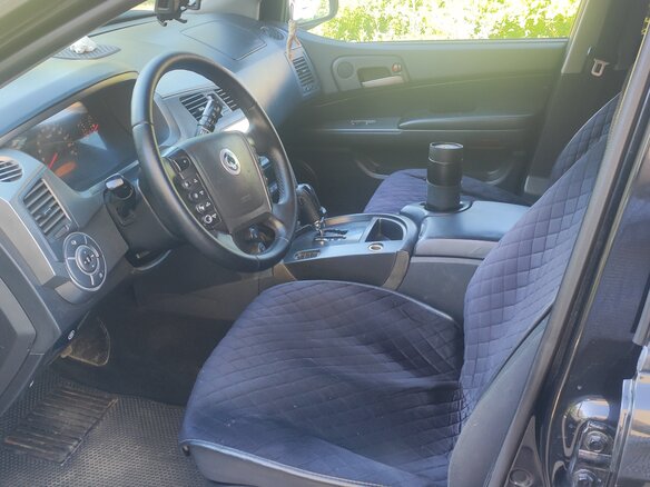 2014 SsangYong Kyron 5-speed I Рестайлинг, чёрный, 850000 рублей - вид 8