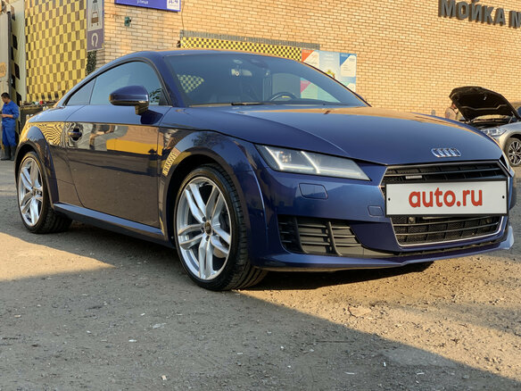 2015 Audi TT III (8S), синий