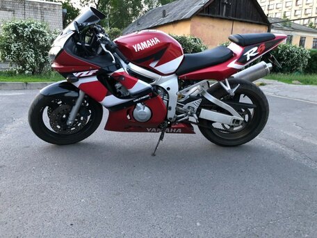 2003 Yamaha YZF-R6, красный, 271696 рублей, вид 2