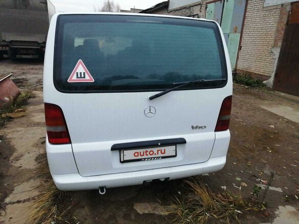 2000 Mercedes-Benz Vito 112 CDI I (W638), белый, 670000 рублей - вид 2
