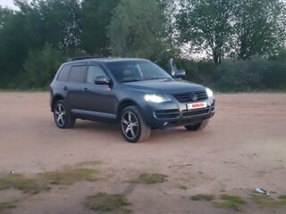 2003 Volkswagen Touareg I, серый, 800000 рублей, вид 2