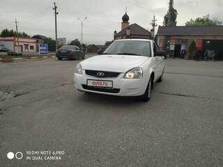 2016 Lada (ВАЗ) Priora I Рестайлинг, белый, 655000 рублей, вид 1