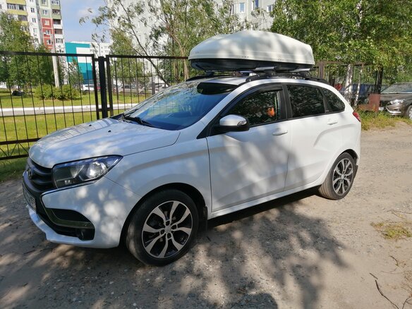 2017 Lada (ВАЗ) XRAY I, белый, 1000000 рублей - вид 1