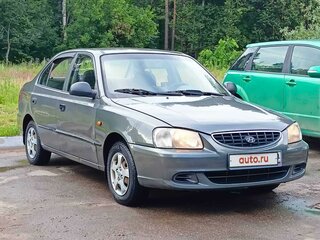 2006 Hyundai Accent ТагАЗ II, серый, 400000 рублей, вид 3