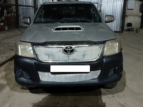 2013 Toyota Hilux, серебристый, 960000 рублей, вид 3