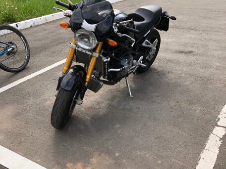 2007 Ducati Monster S4, чёрный, 899000 рублей, вид 1