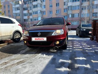 2011 Renault Logan I Рестайлинг, красный, 650000 рублей, вид 2