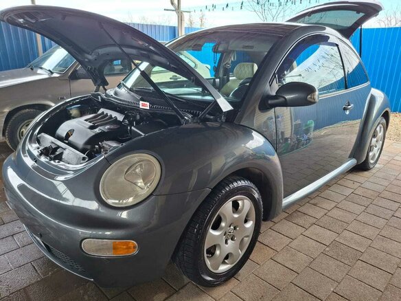 2003 Volkswagen Beetle I (A4), серый, 700000 рублей - вид 19