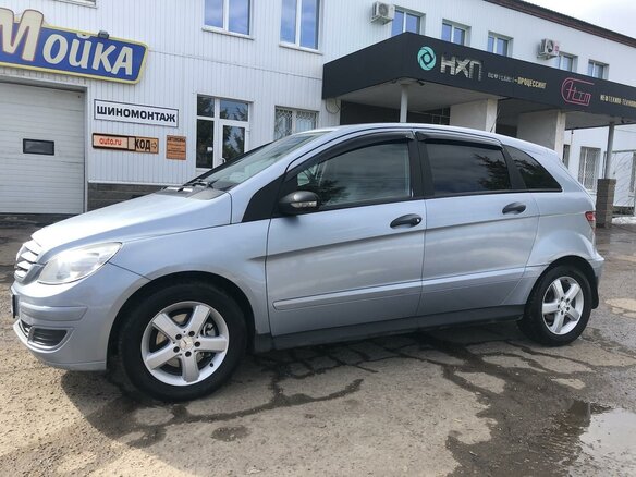 2007 Mercedes-Benz B-Класс 200 I (W245), серый, 500000 рублей - вид 6