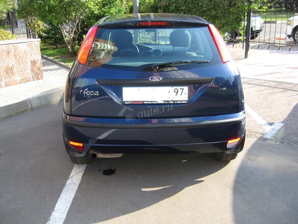 2002 Ford Focus I Рестайлинг, синий - вид 4