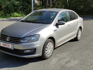 2019 Volkswagen Polo V Рестайлинг, серебристый, 800000 рублей, вид 1