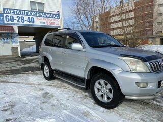 2004 Toyota Land Cruiser Prado 4-speed 120 Series, серебристый, 2000000 рублей, вид 4