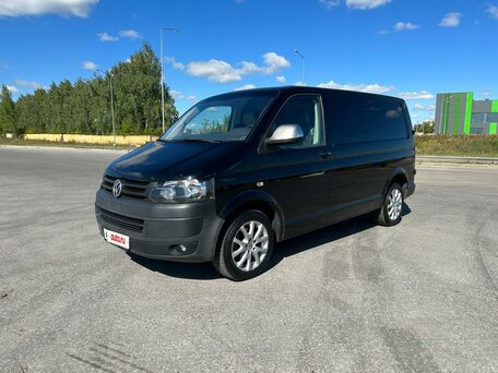 2013 Volkswagen Transporter T5 Рестайлинг, чёрный, 1590000 рублей, вид 1