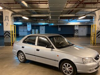 2006 Hyundai Accent ТагАЗ II, серебристый, 300000 рублей, вид 3