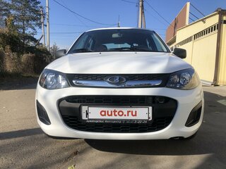 2015 Lada (ВАЗ) Kalina II, белый, 900000 рублей, вид 1