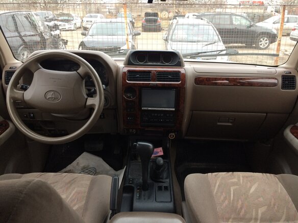 1999 Toyota Land Cruiser Prado 90 Series, бежевый - вид 7