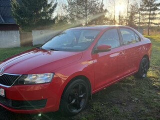 2018 Skoda Rapid I Рестайлинг, красный, 1450000 рублей, вид 1