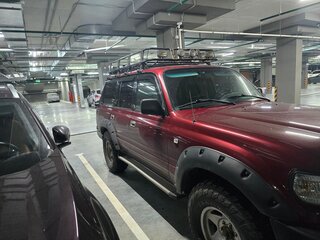1997 Toyota Land Cruiser 80 Series Рестайлинг, красный, 2000000 рублей, вид 2