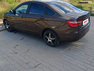 2016 Lada (ВАЗ) Vesta I, коричневый, 770000 рублей, вид 4