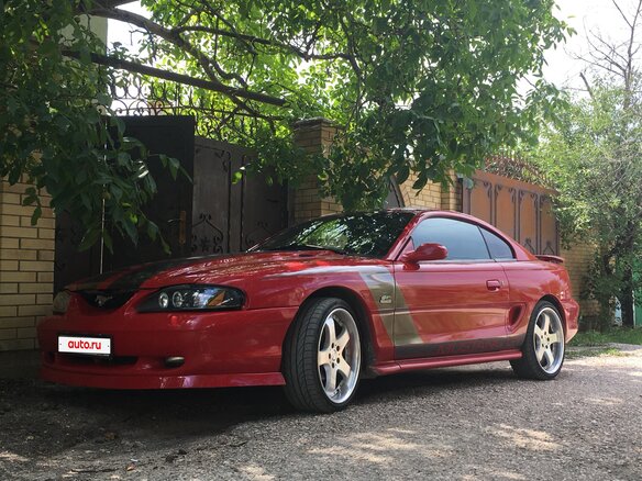 1994 Ford Mustang IV, красный, 2000000 рублей - вид 4