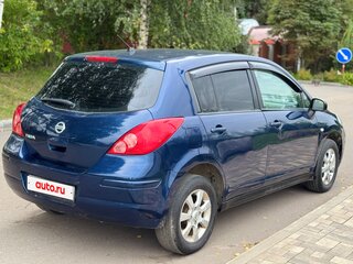 2007 Nissan Tiida I, синий, 515000 рублей, вид 4