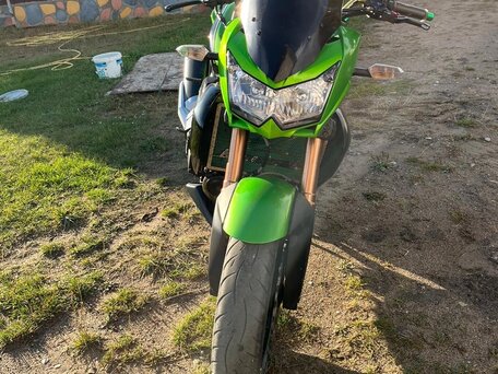 2011 Kawasaki ZR 750 Zephyr, зелёный, 400000 рублей, вид 1