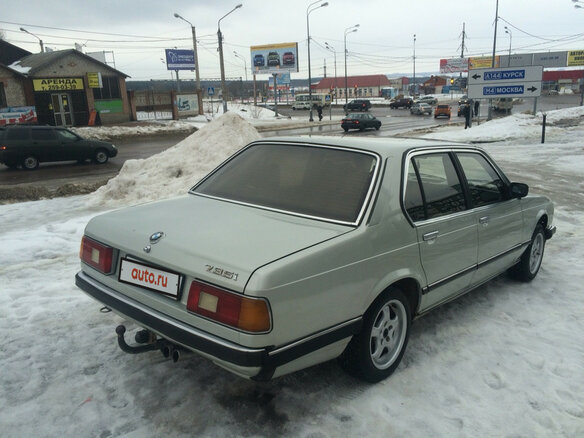 1984 BMW 7 серии 728i I (E23) Рестайлинг, серебристый - вид 3