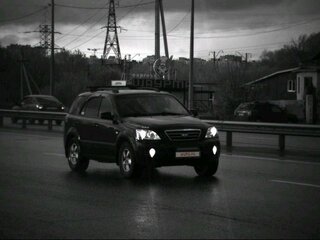 2008 Kia Sorento I Рестайлинг, чёрный, 1000000 рублей, вид 1