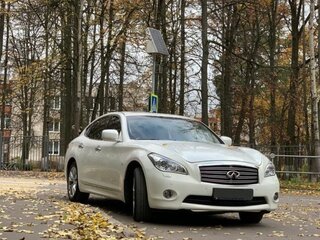 2013 Infiniti M37 IV, белый, 1400000 рублей, вид 4
