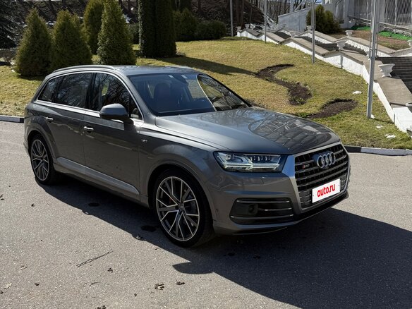 2017 Audi SQ7 I (4M), серый, 4900000 рублей