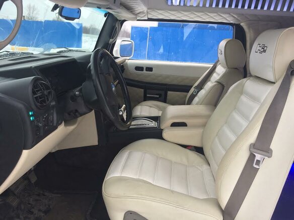 2007 Hummer H2 I, белый - вид 9