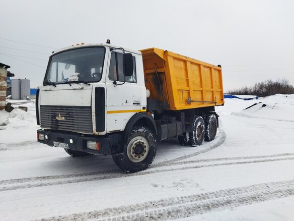 2007 МАЗ 5516, белый, 1100000 рублей