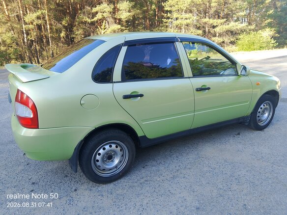 2006 Lada (ВАЗ) Kalina I, зелёный, 250000 рублей - вид 13