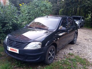 2011 Renault Logan I Рестайлинг, чёрный, 215000 рублей, вид 1