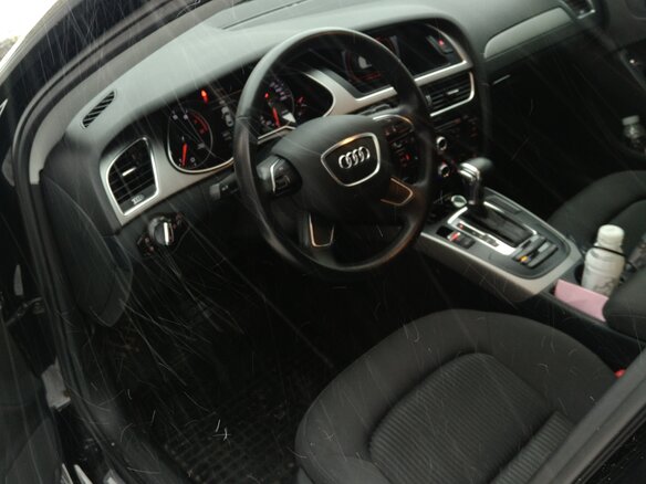2013 Audi A4 IV (B8) Рестайлинг, чёрный - вид 4