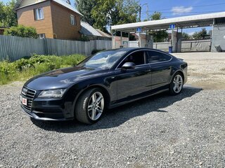 2014 Audi A7 I (4G), синий, 2950000 рублей, вид 4