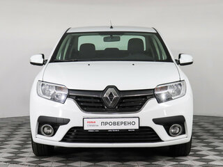 2019 Renault Logan II Рестайлинг, белый, 937000 рублей, вид 2