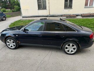 2002 Audi A6 II (C5) Рестайлинг, синий, 550000 рублей, вид 3