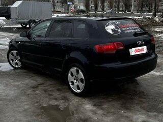2007 Audi A3 II (8P) Рестайлинг 1, синий, 790000 рублей, вид 4