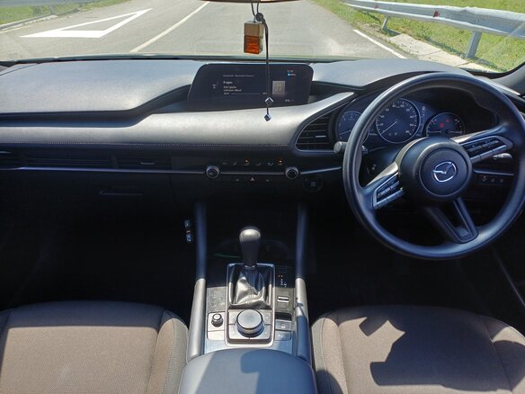 2021 Mazda 3 IV (BP), синий, 1680000 рублей - вид 13