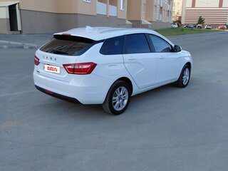 2018 Lada (ВАЗ) Vesta SW I, белый, 860000 рублей, вид 4