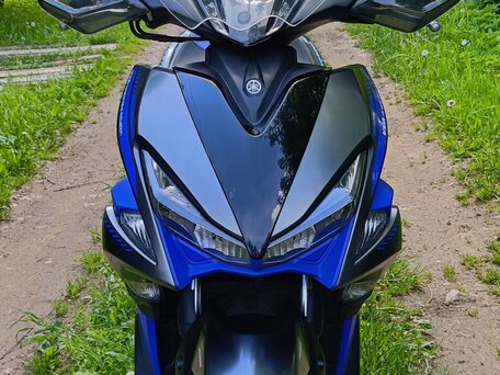2019 Yamaha Aerox 155, синий, 270000 рублей, вид 3