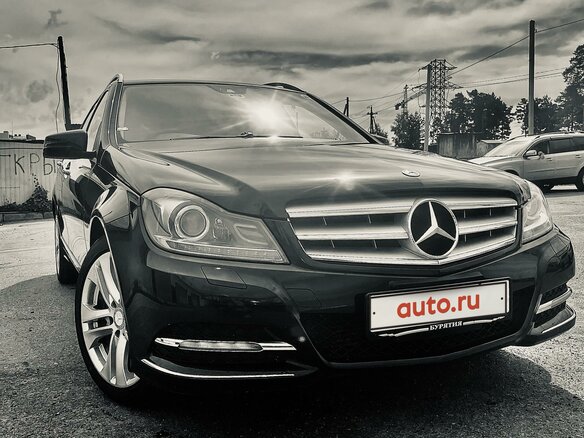 2011 Mercedes-Benz C-Класс 200 III (W204) Рестайлинг, чёрный, 1795000 рублей