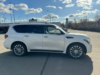 2016 Infiniti QX80 I Рестайлинг, белый, 3200000 рублей, вид 5